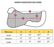 Load image into Gallery viewer, Karoo Equine Faux Sheepskin Half Pad- Non-Slip