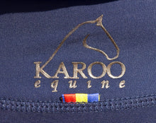 Load image into Gallery viewer, Karoo Equine - Half Seat Thermal Riding Leggings (Navy Blue)