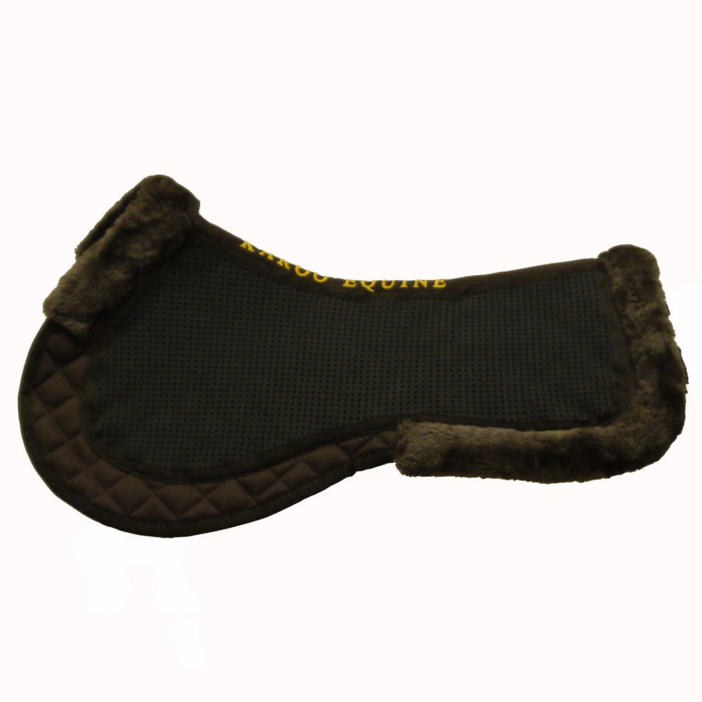 Karoo Equine Faux Sheepskin Half Pad- Non-Slip